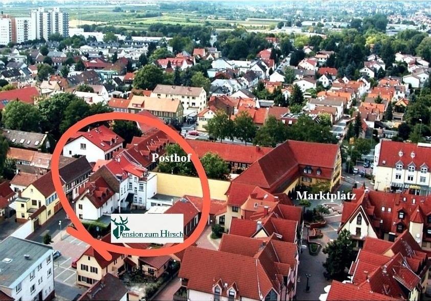 Pension Zum Hirsch Hattersheim am Main ภายนอก รูปภาพ