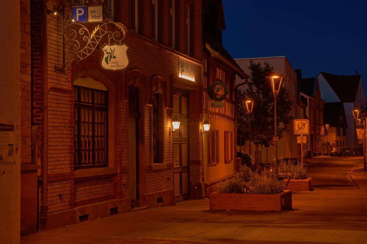 Hotel-Pension Zum Hirsch Hattersheim am Main ภายนอก รูปภาพ
